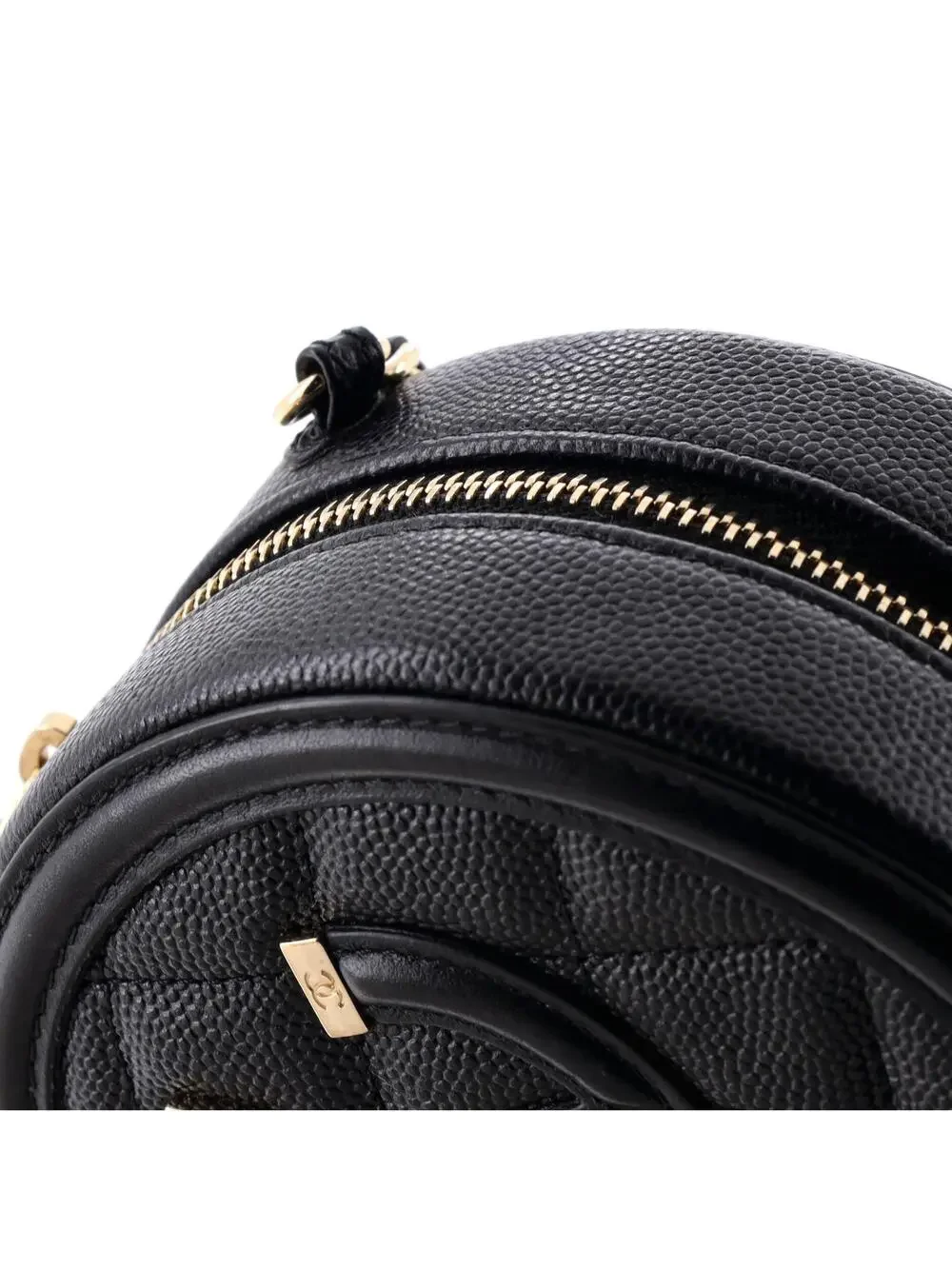 Chanel Filigree Round Clutch With Chain #268054C29B